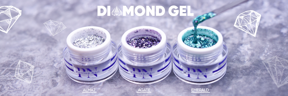 Новинка! Гель для дизайна DIAMOND GEL