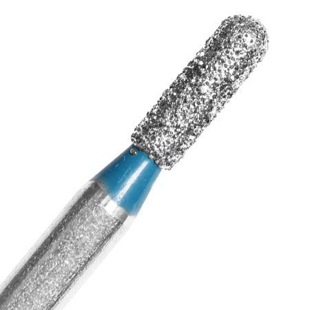 Фреза алмазная Цилиндр закругленный (торпеда) D 1,5-6 мм средняя абразивность