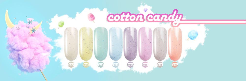 Новинка! Гель-лаки «Cotton Candy»