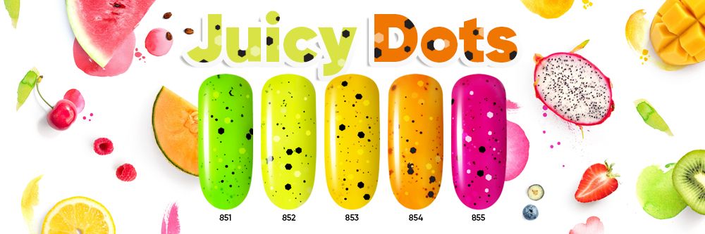 Новинка! Гель-лаки «Juicy Dots»