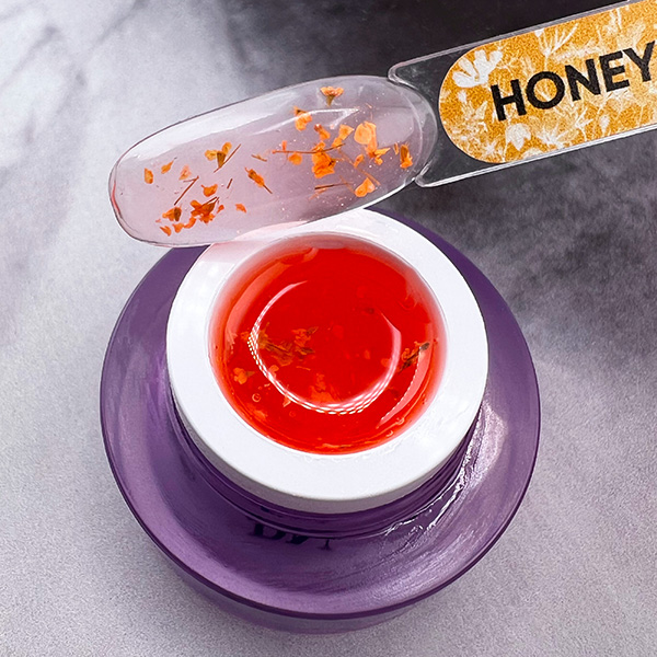 FLOWER GEL Honey гель для дизайна с цветами 5 гр