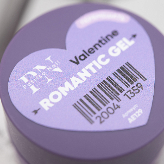 ROMANTIC GEL Valentine гель для дизайна 5 гр