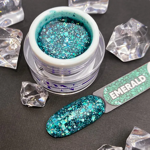 DIAMOND GEL Emerald, 5 гр